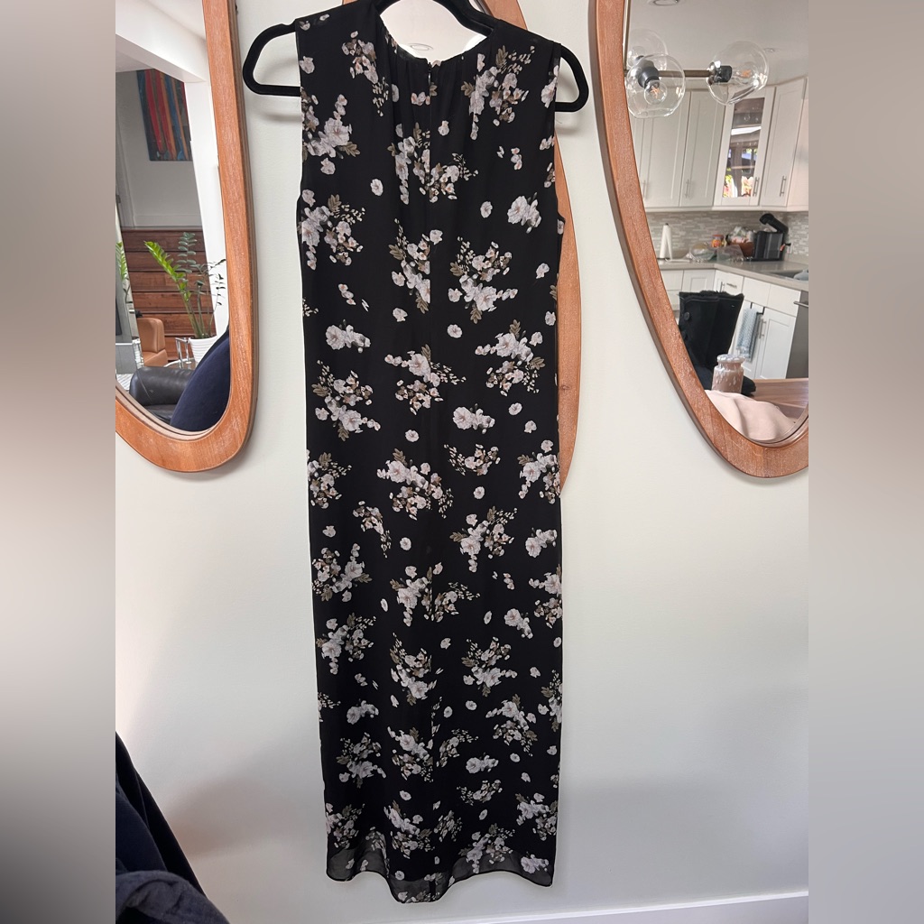 Vince Silk Midi Dress